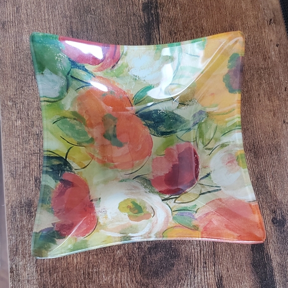 Vintage Prima Design Flower Painted Bowls - Picture 1 of 6